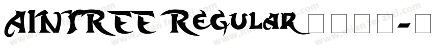 AINTREE Regular 字体下载字体转换